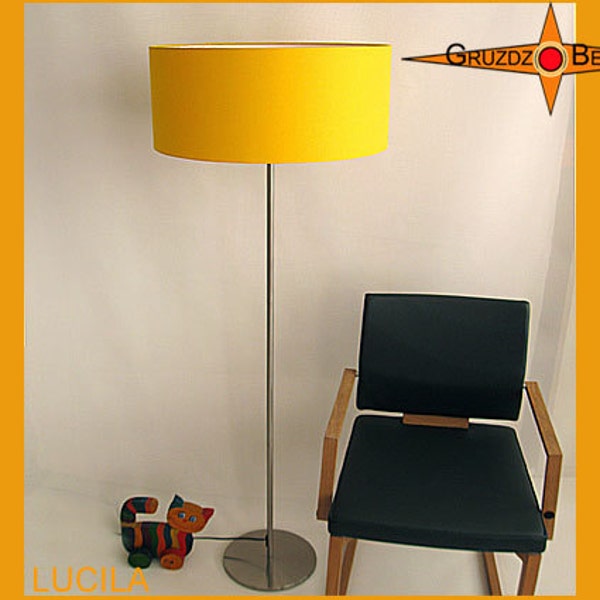 Lampadaire jaune LUCILA Lampadaire Jaune soleil