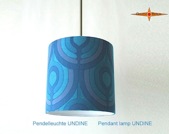 Vintage lamp UNDINE Ø 35 cm hanging lamp in Panton style with diffuser