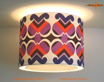 Vintage ceiling lamp DUNJA Ø50 cm Ceiling light with Panton-style diffuser