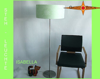 Floor lamp mint green ISABELLA floor lamp damask