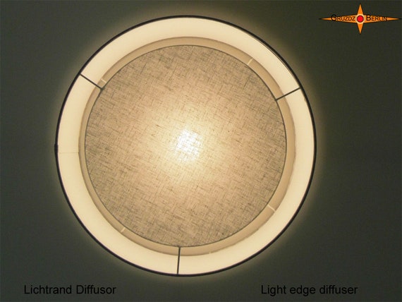 PATIKIL Lampenschirm Diffusor Aus Acryl – 38 Cm Durchmesser, Mattweiß, Für Weiches Licht Ohne Blendeffekt