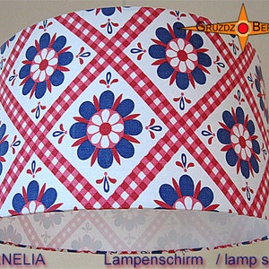 Vintage lamp shade CORNELIA Ø40 cm original 70s pril flowers lamp
