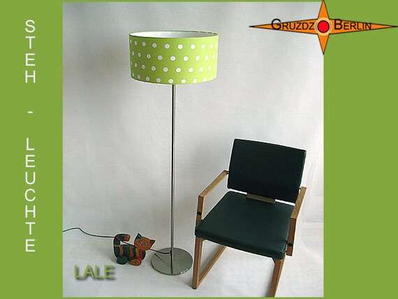 lime green floor lamp