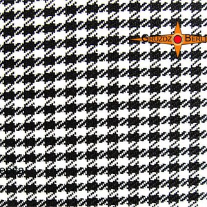 Lampshade Black White PEPITA Ø60 cm checkered image 4