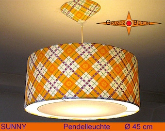 Hängellampe Vintagedesign SUNNY Ø45 cm Pendellampe mit Diffusor