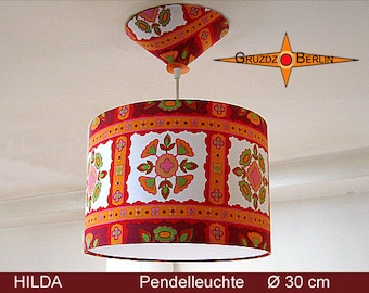 Vintage lamp HILDA Ø30 cm pendant lamp with diffuser