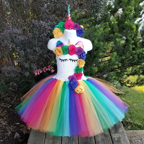etsy unicorn tutu