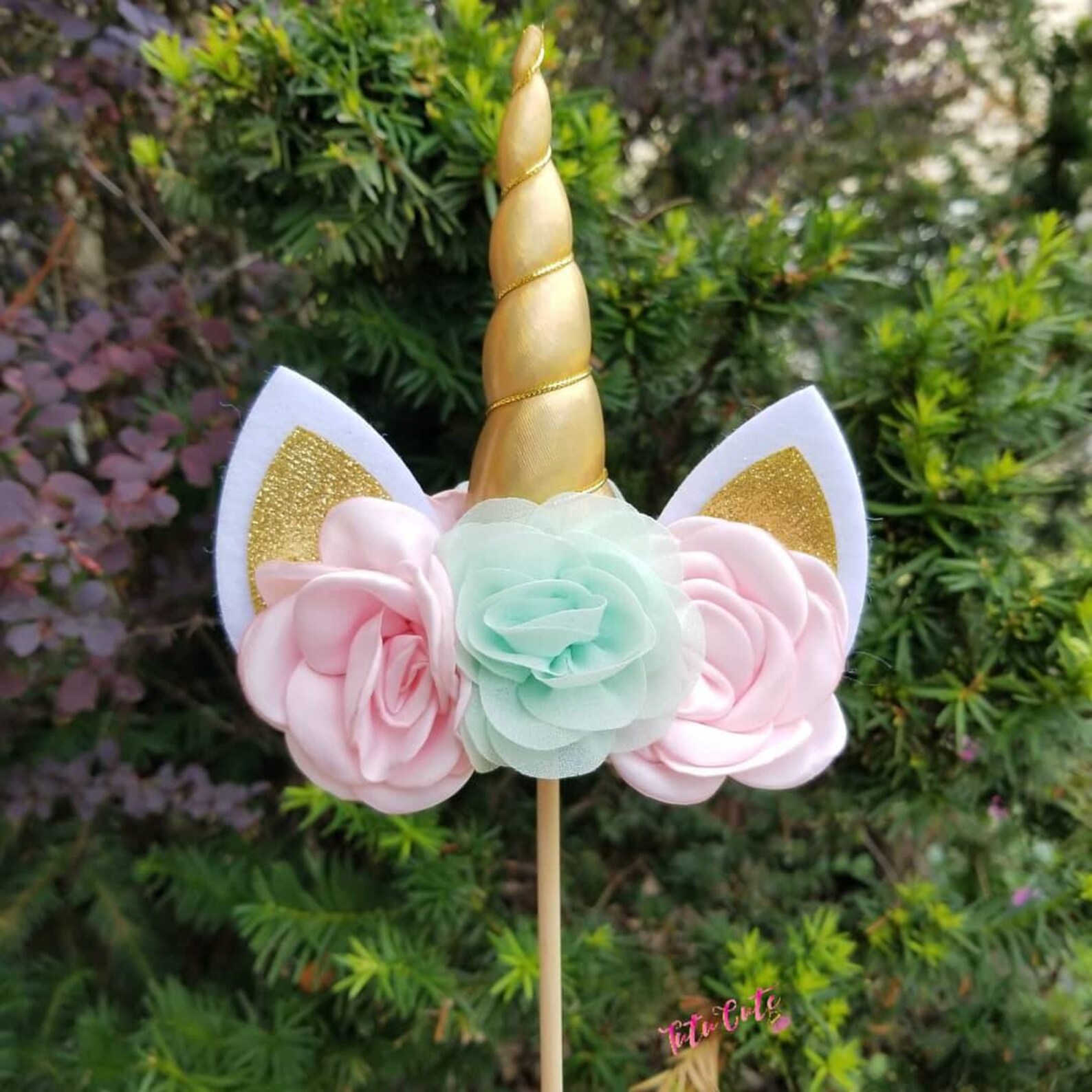 unicorn horn cake toppers page two cakes cupcakes candy
