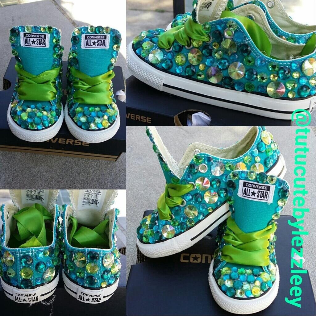 scarpe converse verde acqua