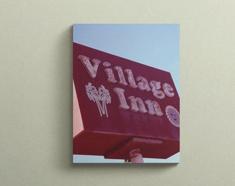 Village Inn Zine - California photography zine