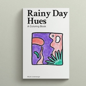 Rainy Day Hues - Illustration zine