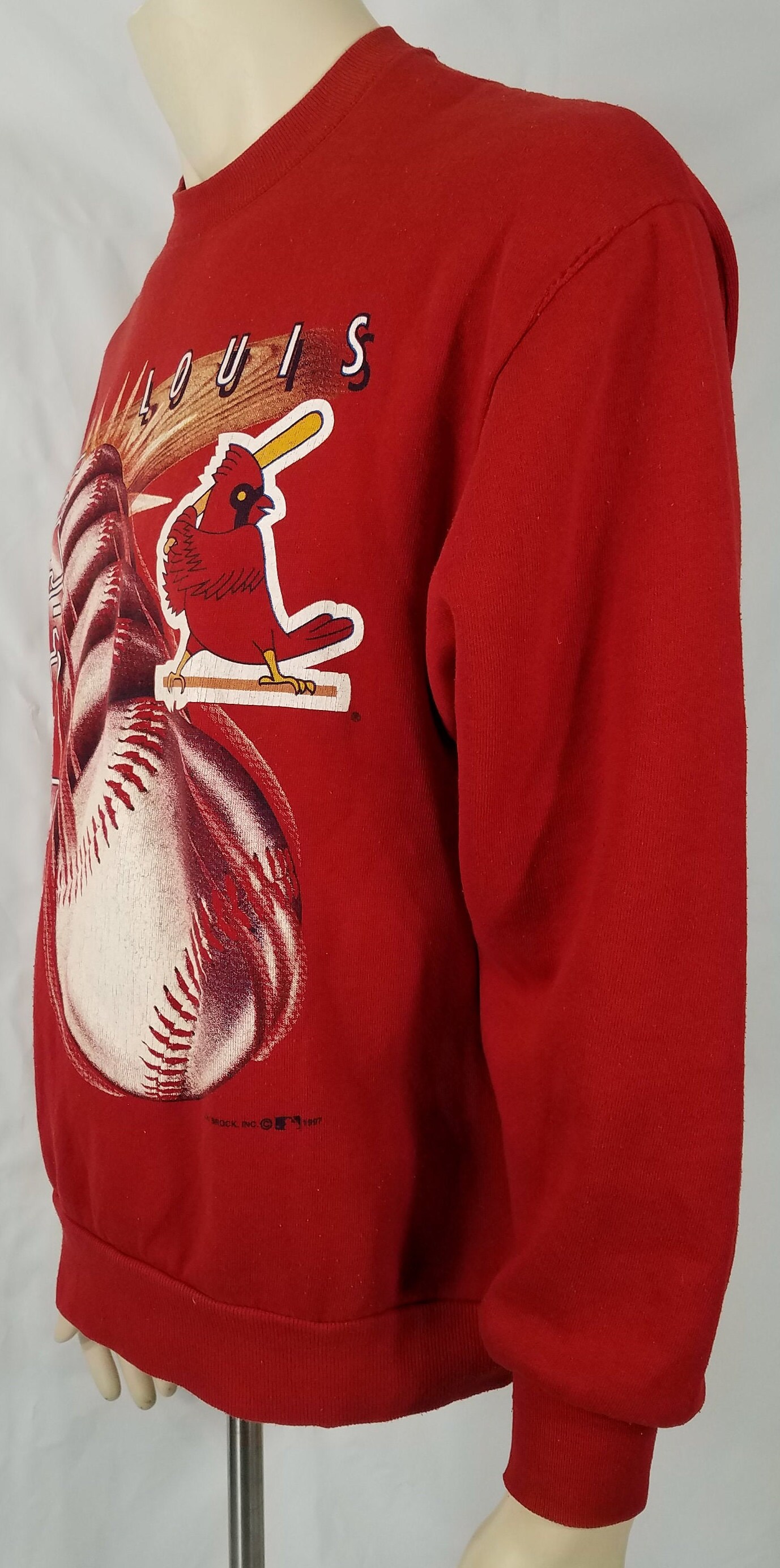 St. Louis Cardinals baseball red pullover sweatshirt mens Etsy
