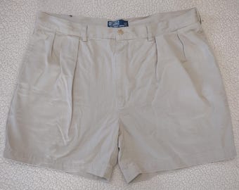 Vintage 90's Polo Ralph Lauren Chino Shorts | Mens Size 34