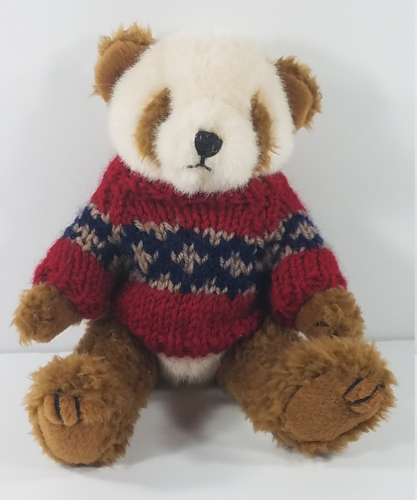 brown and white teddy bear