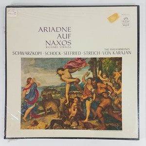 NIP Richard Strauss Ariadne Auf Naxos 3 vinyl LP record Box Set Angel W/ Booklet