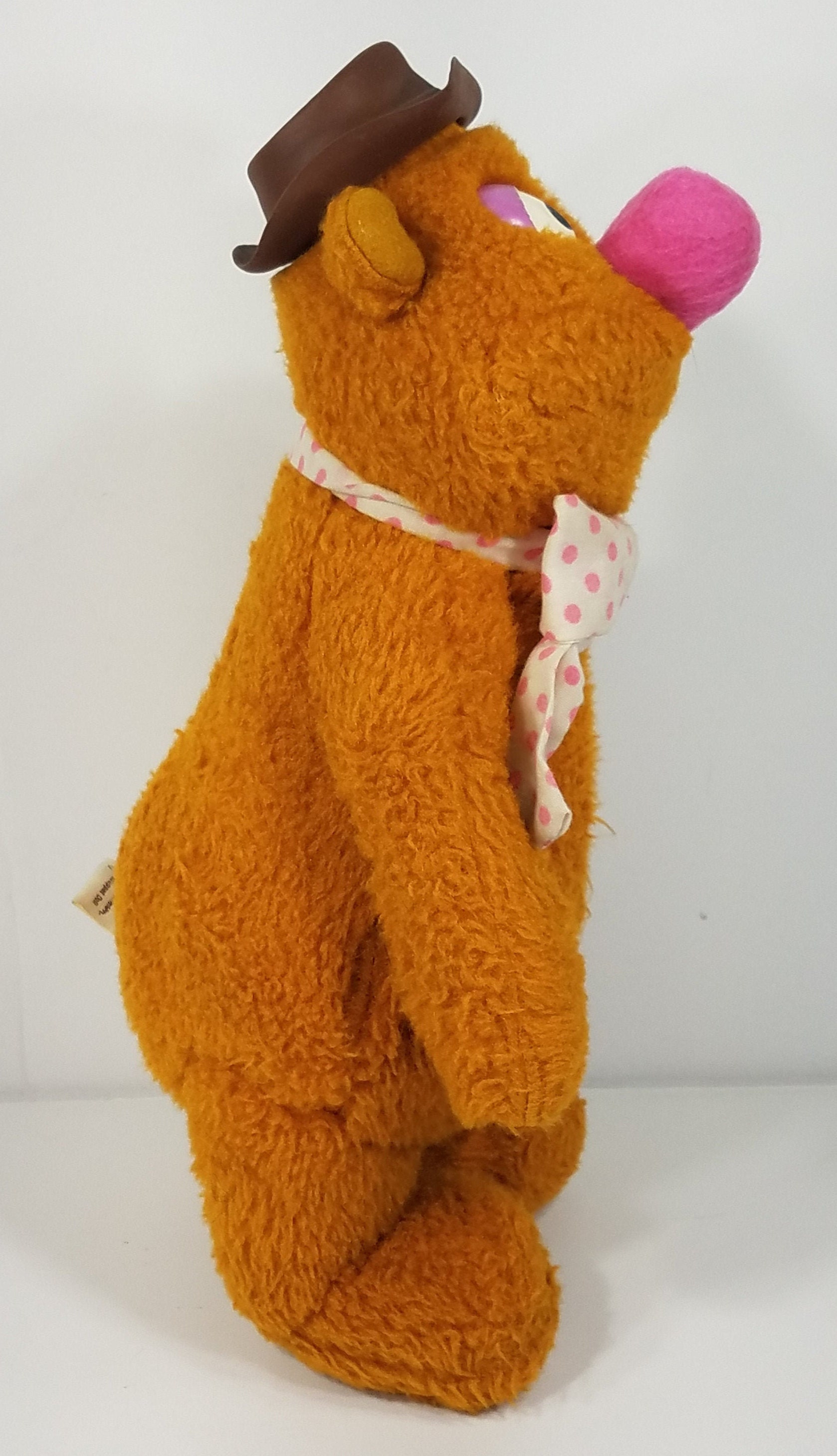 RARE Jim Henson & Associates Fozzie Doll 13 in Stuffed Plush Etsy