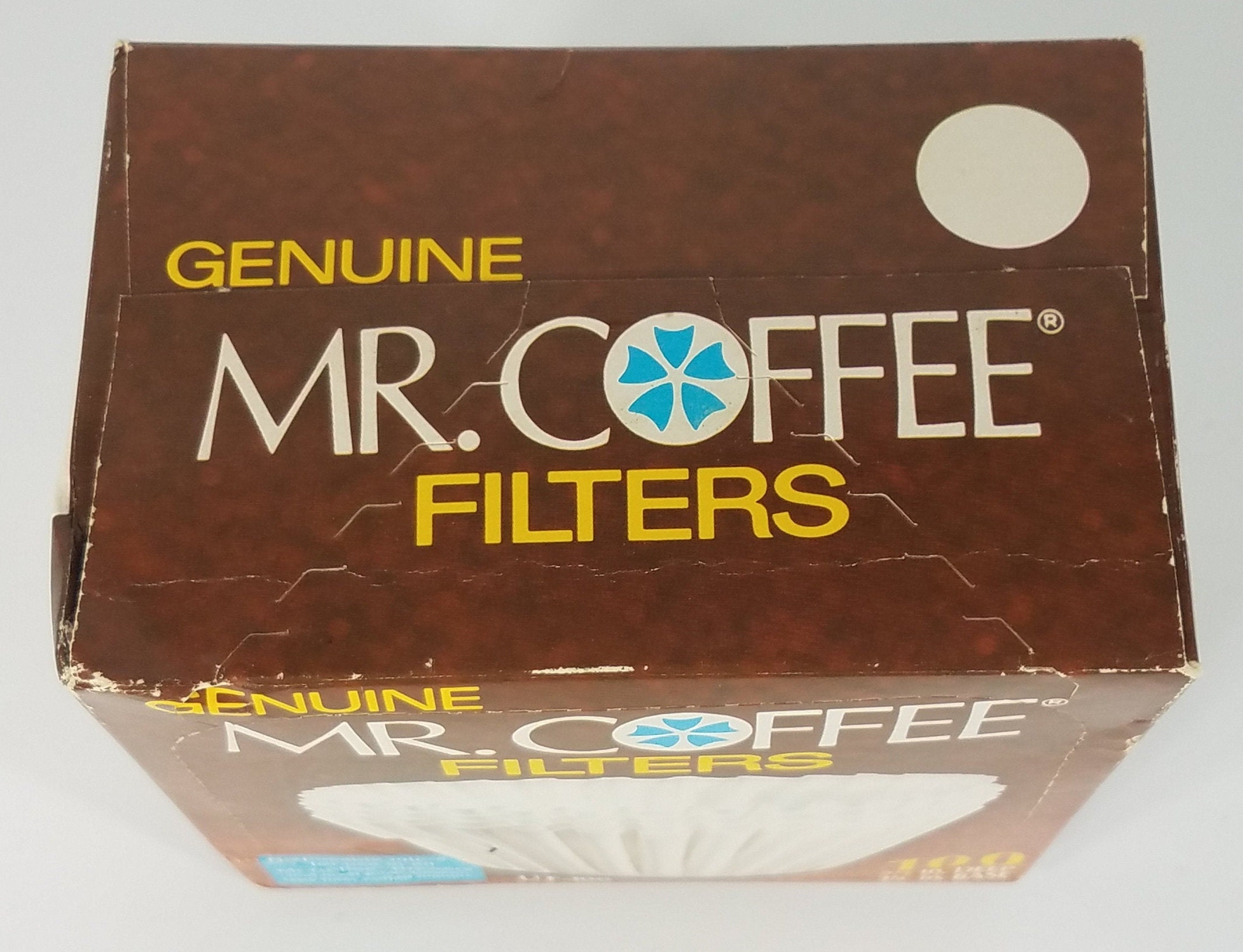 NIP Vintage 1970s Mr. Coffee Filters Box of 100 Original Etsy