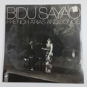 NIP Bidu Sayao French Arias and Songs vinyl LP record Columbia 1976 SEALED