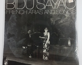NIP Bidu Sayao French Arias and Songs vinyl LP record Columbia 1976 SEALED