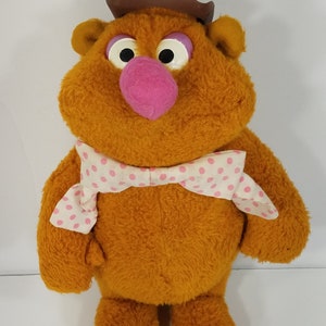 RARE Jim Henson & Associates Fozzie Doll 13 in stuffed plush Fisher-Price 1976