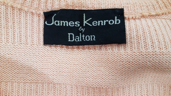 James Kenrob by Dalton peach sleeveless striped k… - image 6