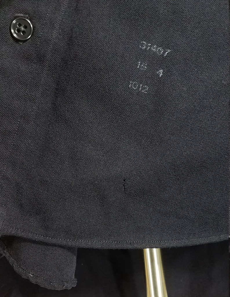Sigmund Eisner Dark Blue Long Sleeve Button Front Uniform - Etsy