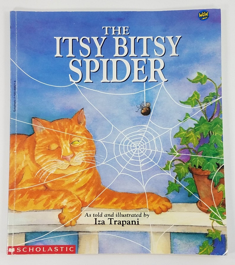Scholastic Itsy Bitsy Spider Paperback Book With Audio - Etsy