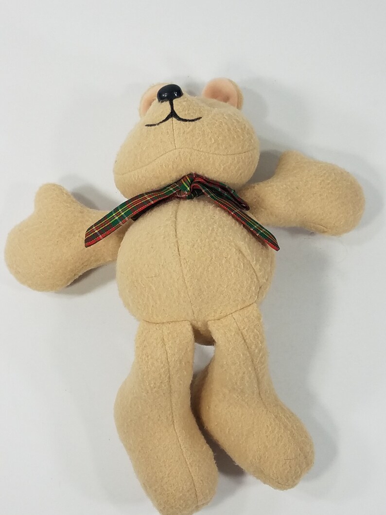 Hallmark Dexter Brown Beige Rattle Bear Plush Lovey Doll Baby - Etsy