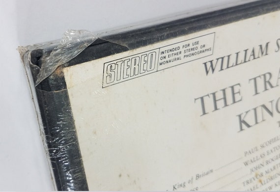 Works of Shakespeare KING LEAR 4枚組レコード NIP William Shakespeare the Tragedy of King Lear 4 Vinyl LP Box