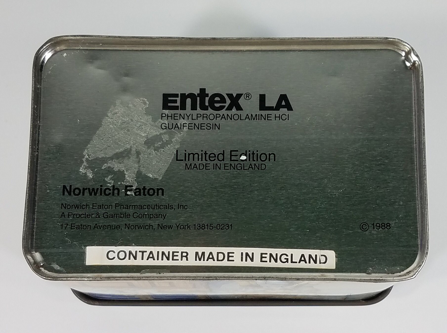 Vintage 1988 Entex LA Norwich Eaton Pharmaceuticals Etsy