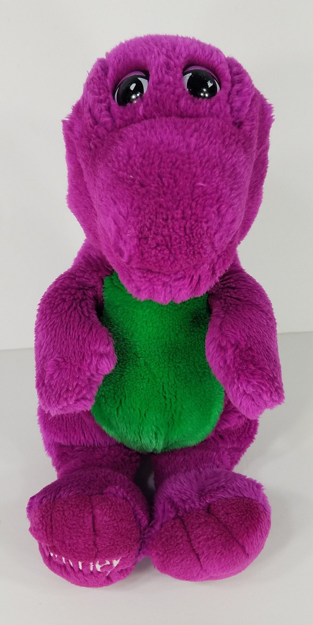 purple dinosaur stuffed animal