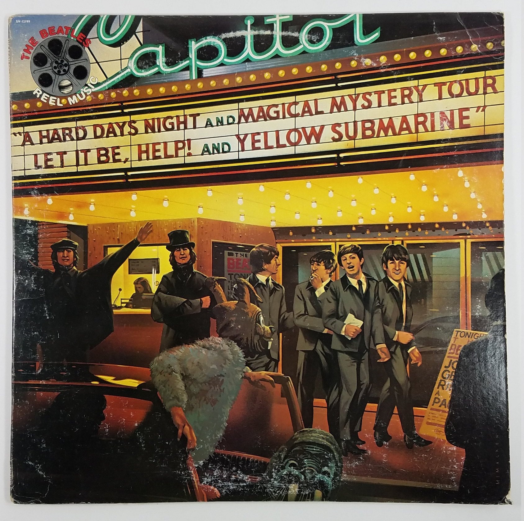 The Beatles Reel Music Vinyl LP Album Capitol EMI Records 1982 Tested