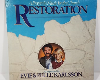 NIP A Prayer in Music for the Church Restoration as Expressed by Evie & Pelle Karlsson vinyl LP Record 1983 Sealed