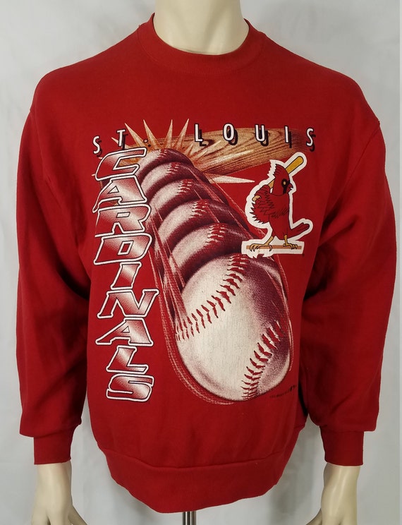 St. Louis Cardinals baseball red pullover sweatshirt mens | Etsy