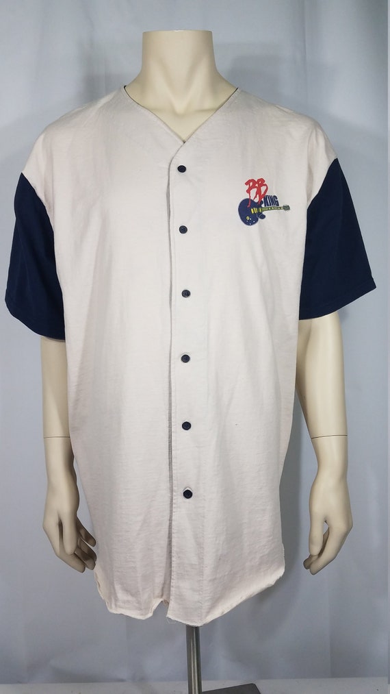 RARE 1998 Badger Sportswear B.B. King Button up Baseball | Etsy