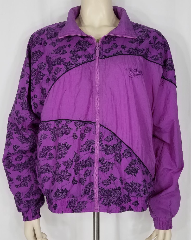 reebok purple jacket