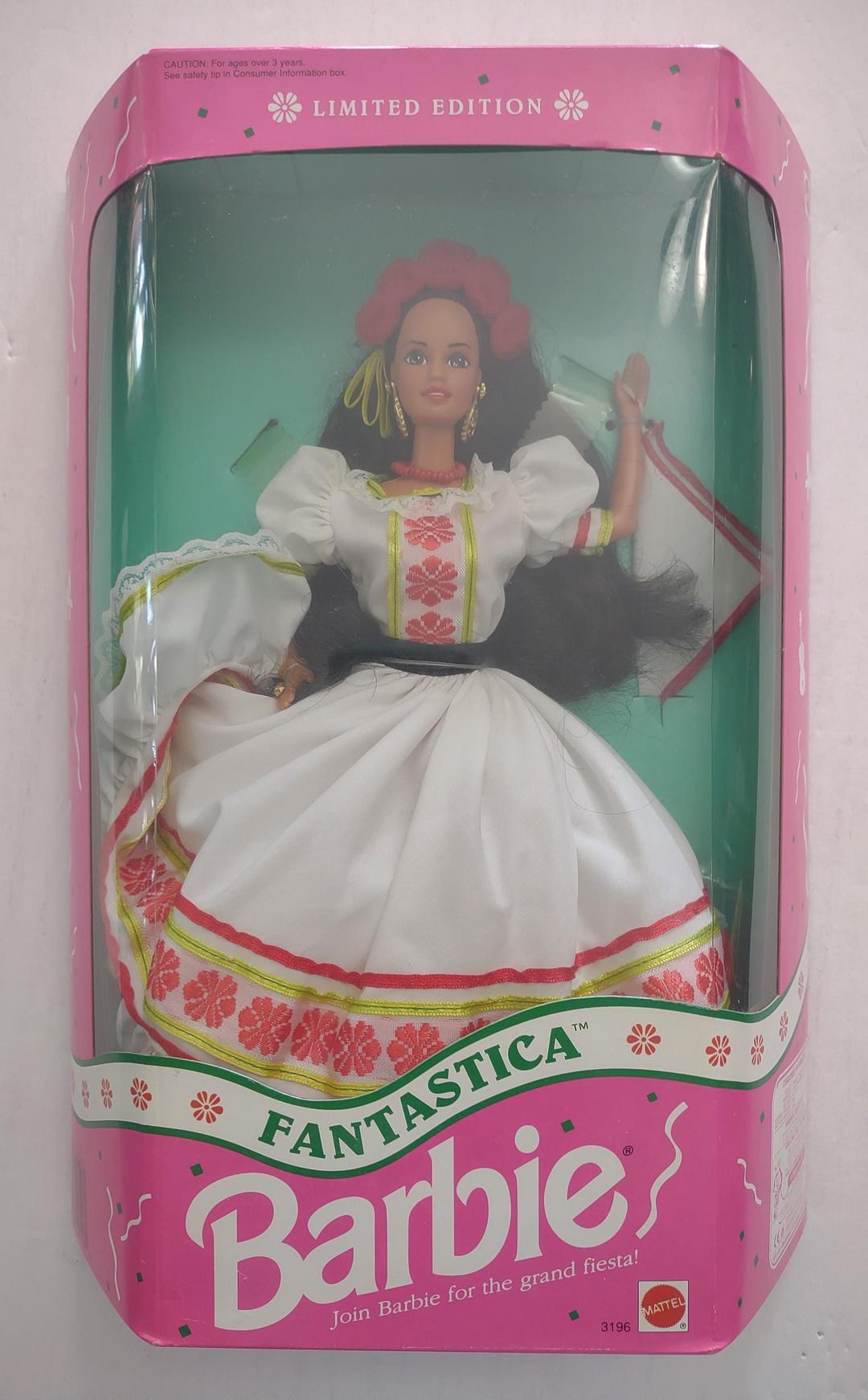 NIP Fantastica Barbie Doll 3196 Mattel Limited Edition Sealed 1992 ...
