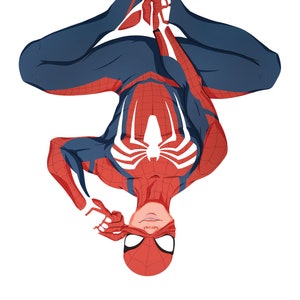 5x7 Print - Friendly Neighborhood Spider-Man Insomniac Suit