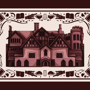 8x10 Print - Hill House