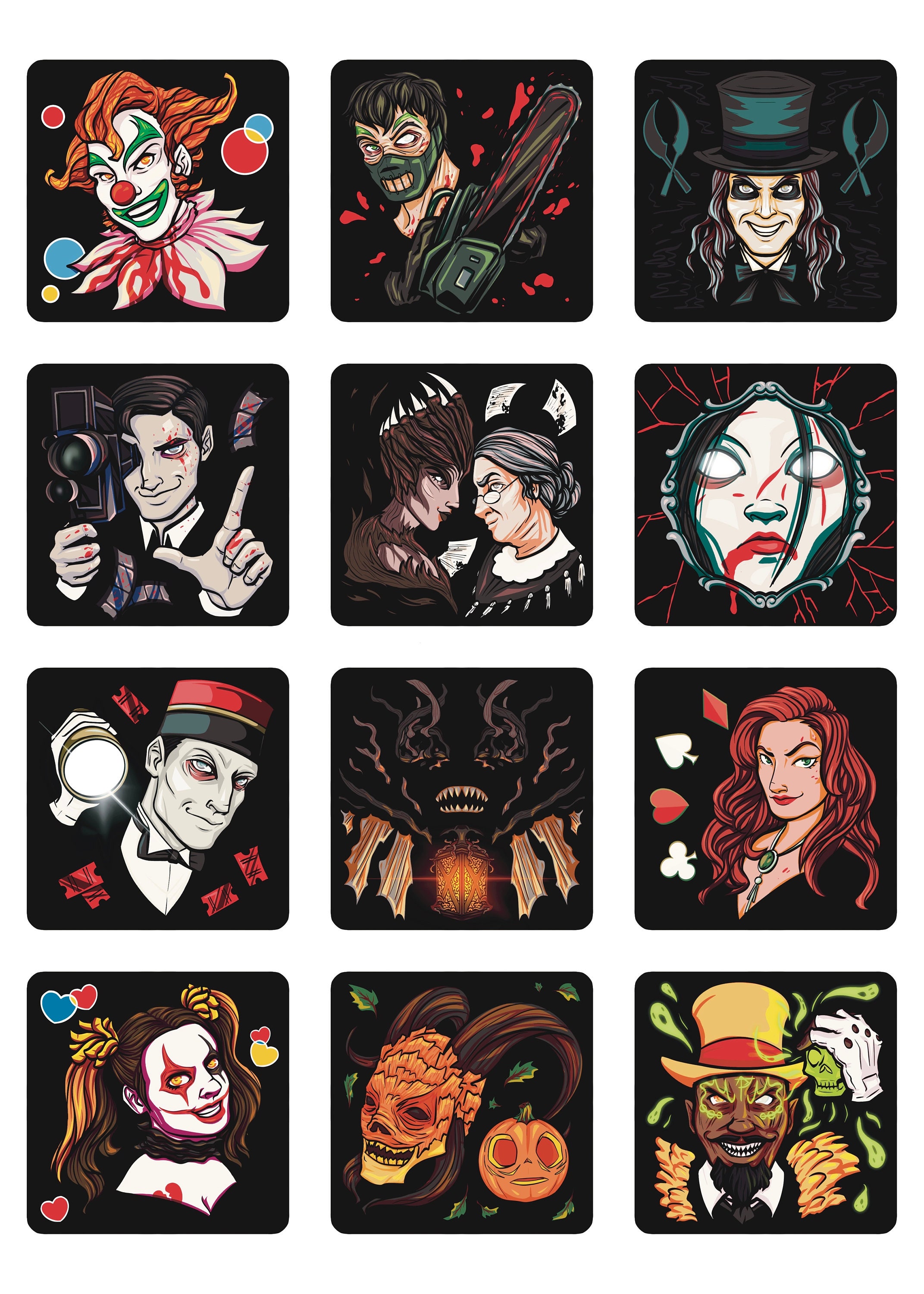 5x7 Print - HHN Icons