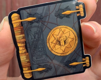 Vinylsticker - Dodenboek (The Mummy 1999)