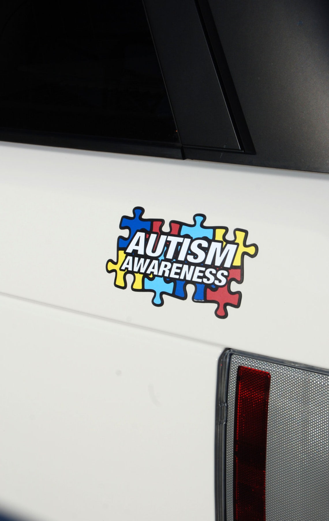Autism Awareness Puzzle Autism Awareness Car Etsy