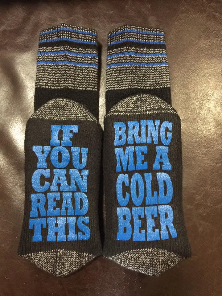 If you can read this socks funny socks socks with sayings Etsy