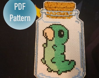 Grub from Hollow Knight Alt Jar (PATTERN)