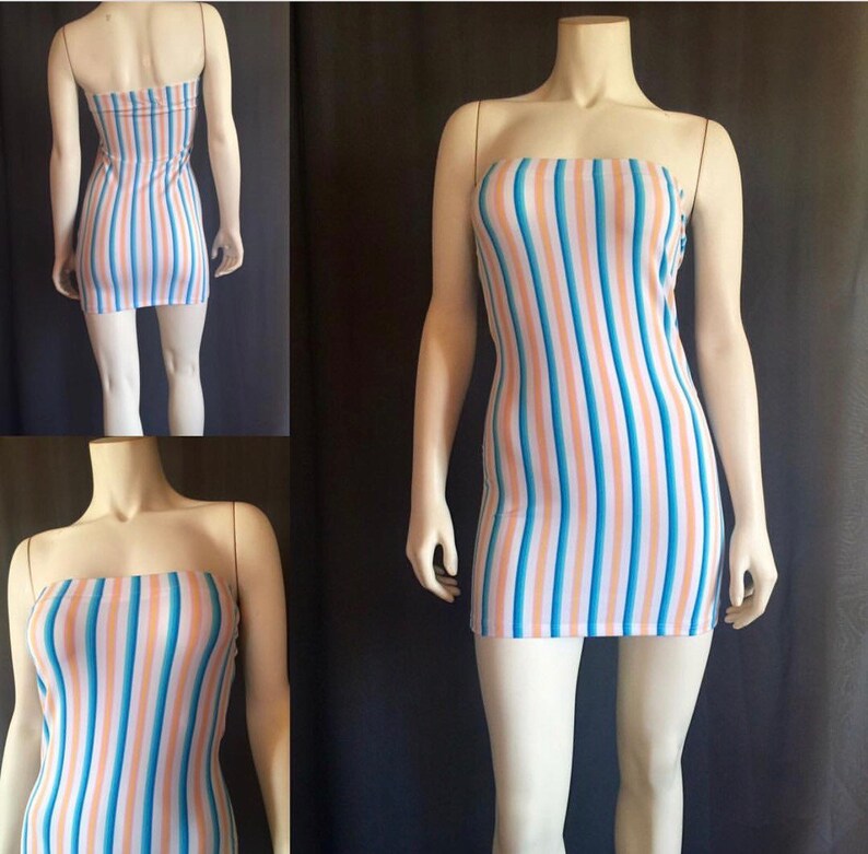 bodycon tube top dress