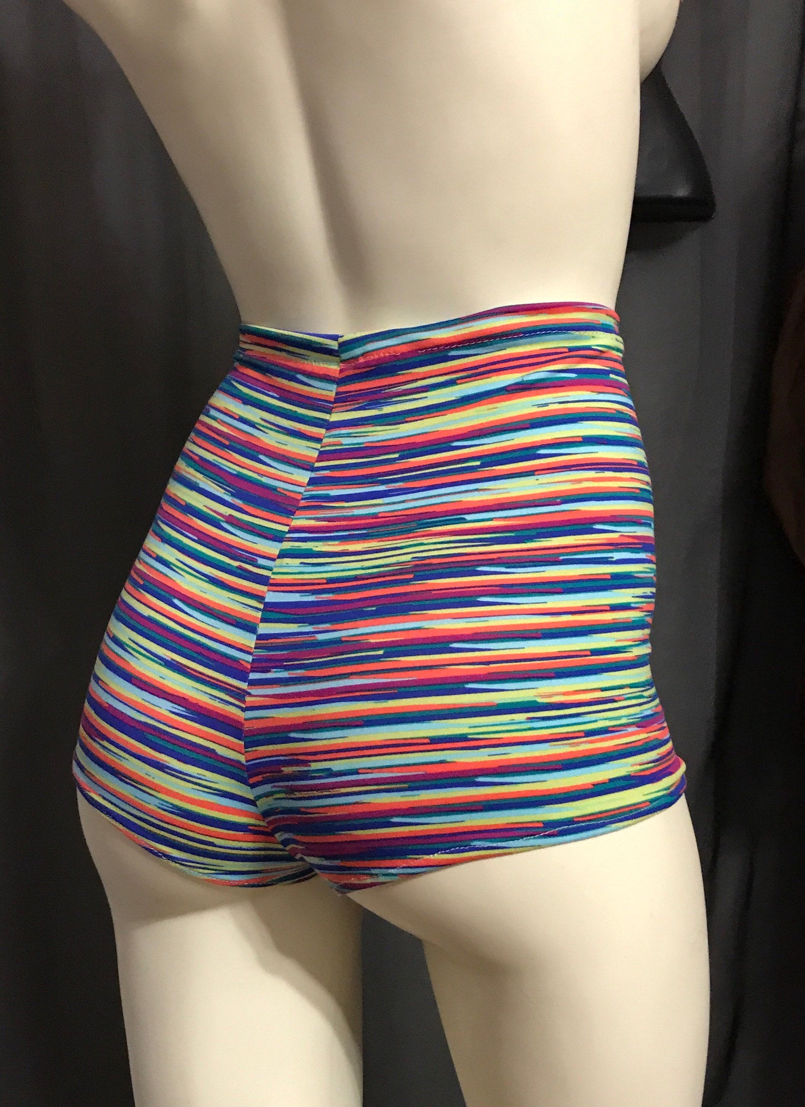 High waist Boy shorts stretch Etsy