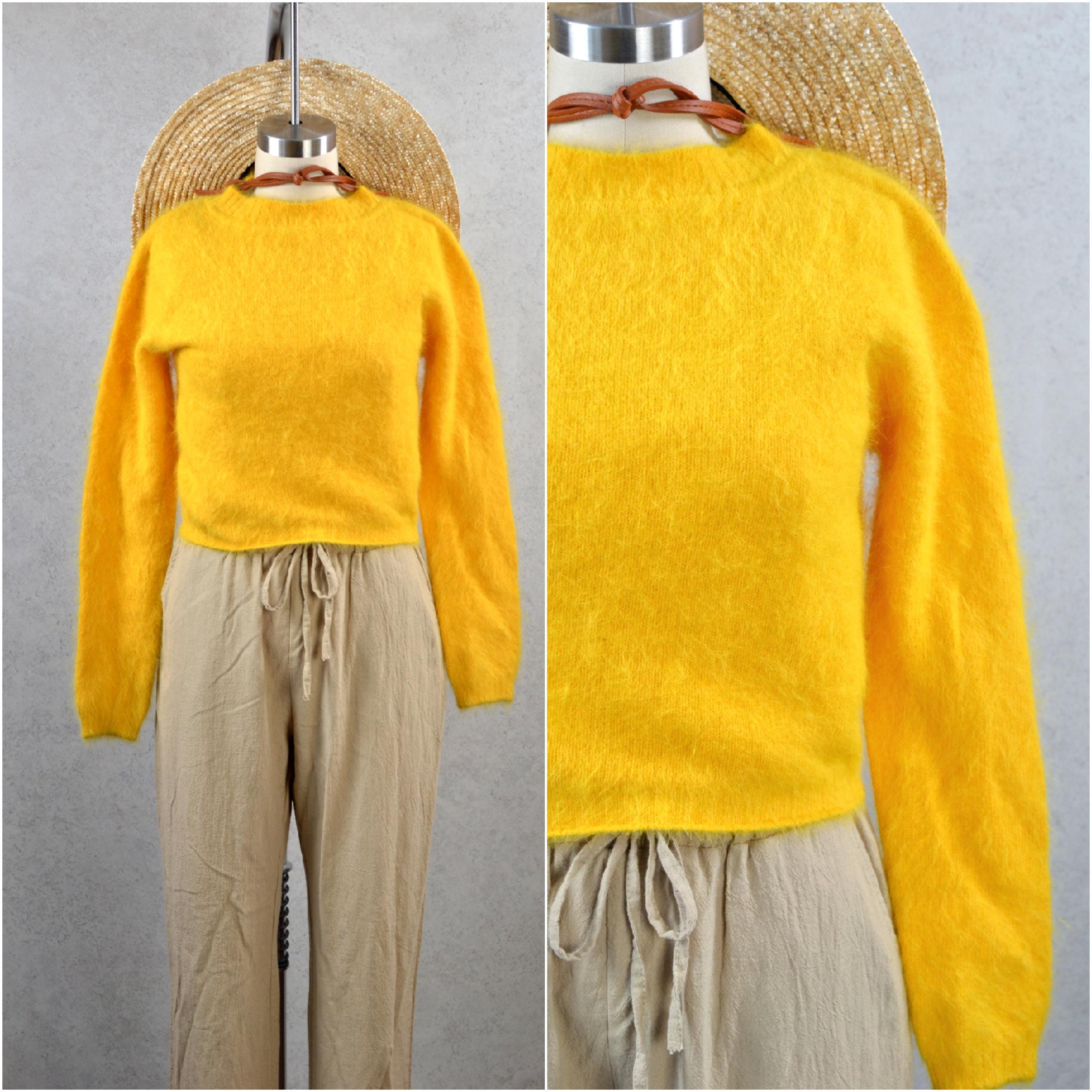 Angora Rabbit Fur Sweater - Etsy