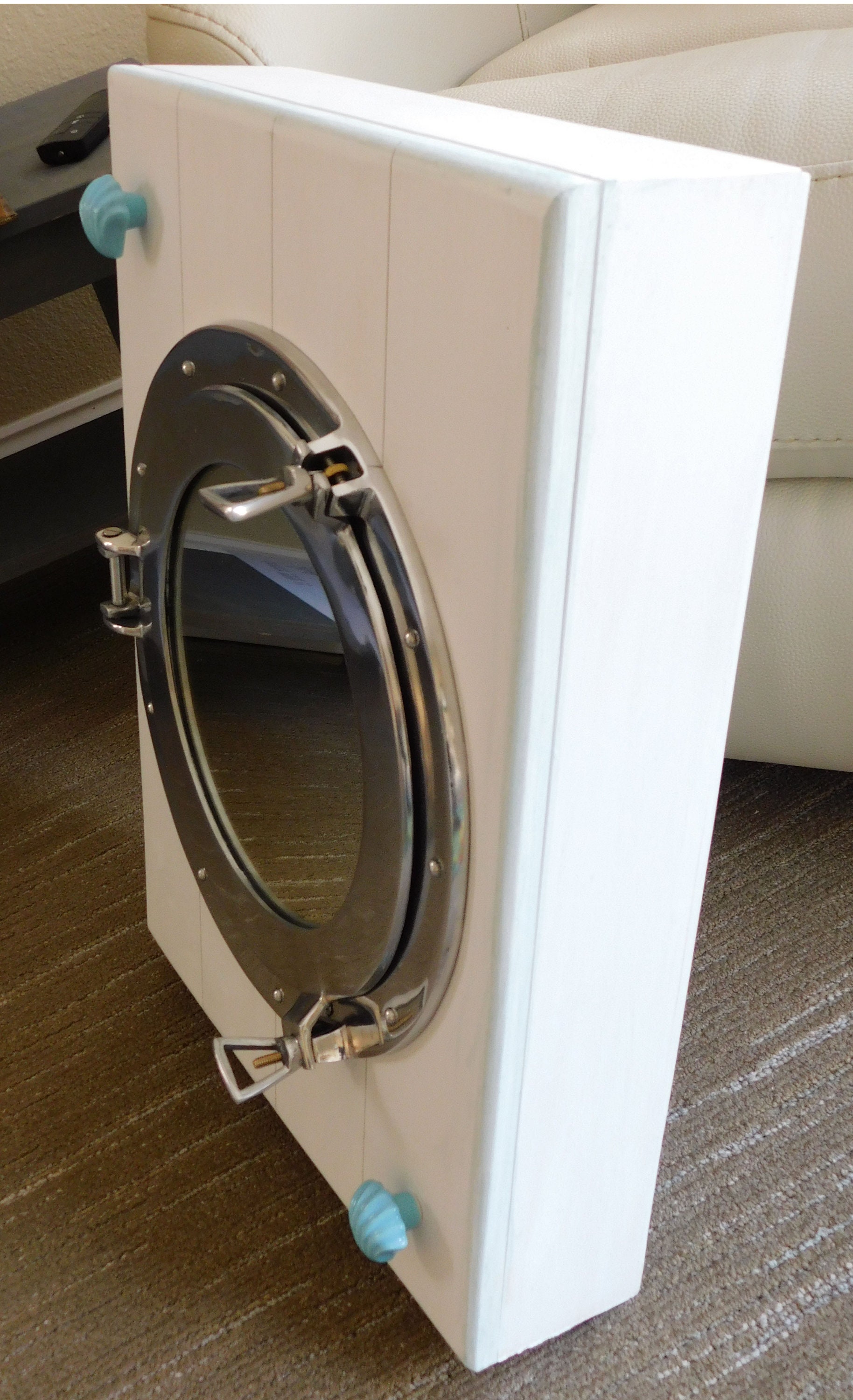 COASTAL MIRROR Port hole Medicine . Porthole Mirror Etsy