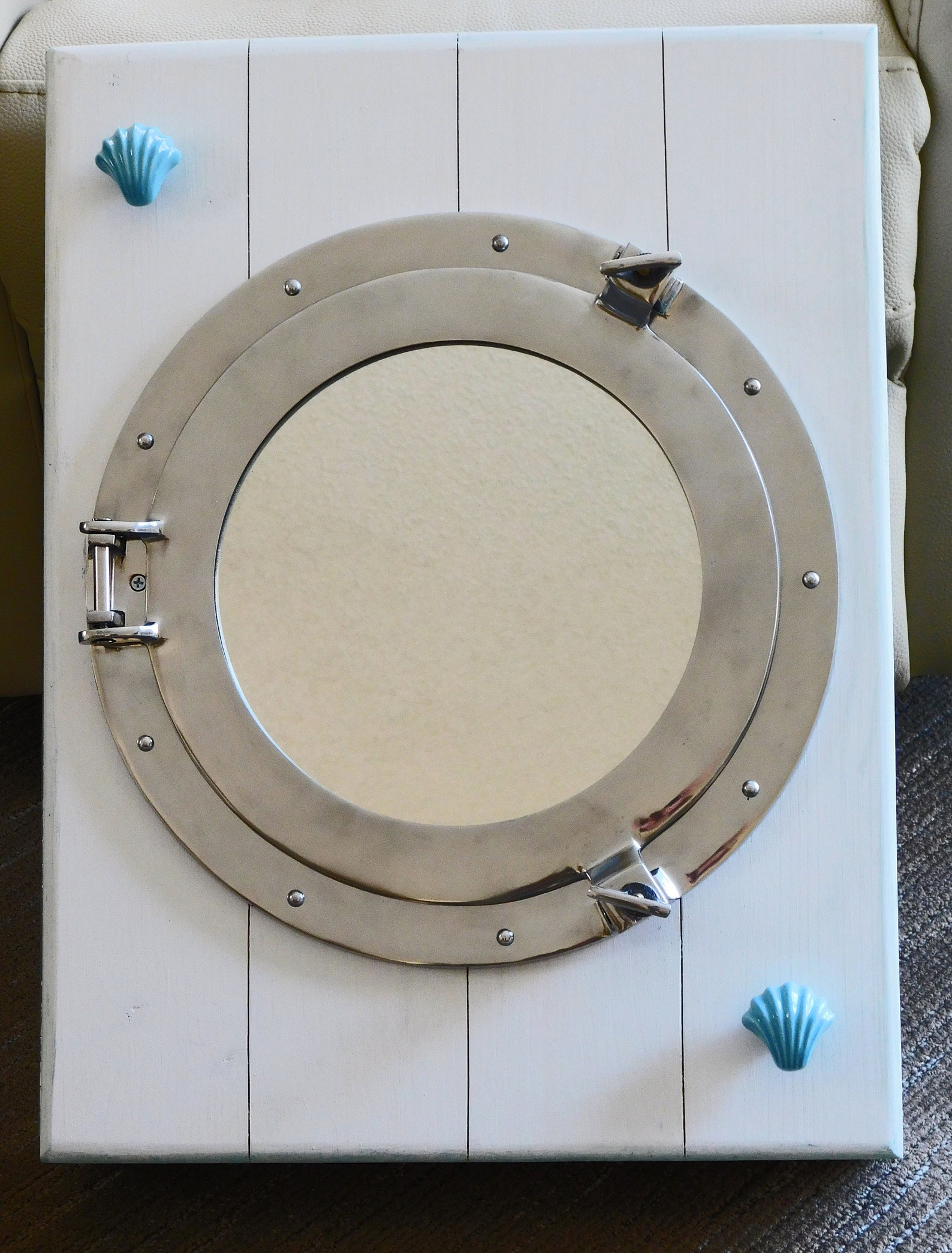 COASTAL MIRROR Port hole Medicine . Porthole Mirror Etsy