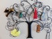 METAL Wall TREE . Jewelry Organizer? Christmas Ornaments? Beads? Lights? Photos with Clips? Price includes Live Craft Chat with Our Teacher. 